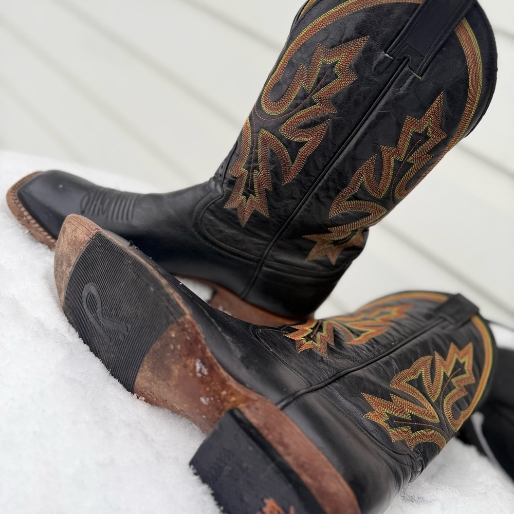Rod Patrick Buffalo Western Boots - Picture 3 of 12